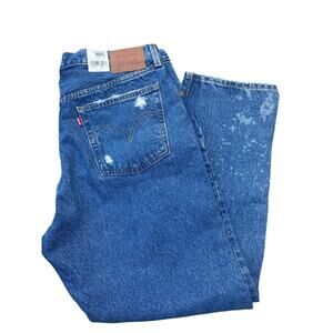 Levi’s Distressed Jeans W32 L26 New With Tags Ripped Short Inseam